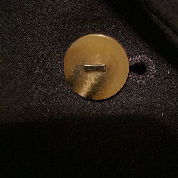 Talbots Navy Wool jacket Blazer suit coat 10 - Picture 9 of 9